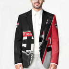 Personalized St Kilda Saints Blazer Modern Geometric Sports Graphic Style