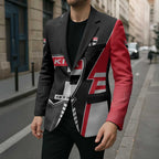Personalized St Kilda Saints Blazer Modern Geometric Sports Graphic Style