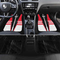 Personalized St Kilda Saints Car Mats Modern Geometric Sports Graphic Style