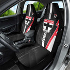 St Kilda Saints Car Seat Cover Modern Geometric Sports Graphic Style