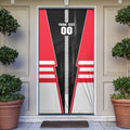 Personalized St Kilda Saints Door Cover Modern Geometric Sports Graphic Style