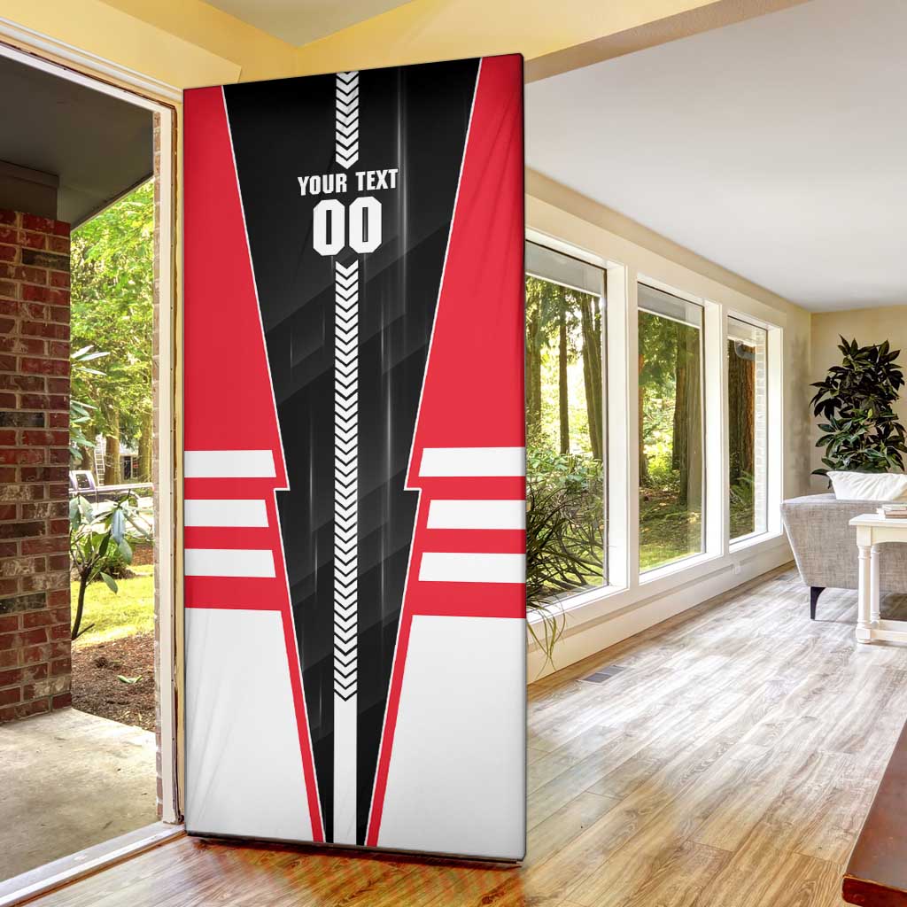 Personalized St Kilda Saints Door Cover Modern Geometric Sports Graphic Style