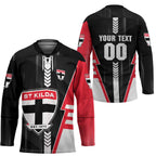 Personalized St Kilda Saints Hockey Jersey Modern Geometric Sports Graphic Style