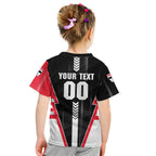 Personalized St Kilda Saints Kid T Shirt Modern Geometric Sports Graphic Style