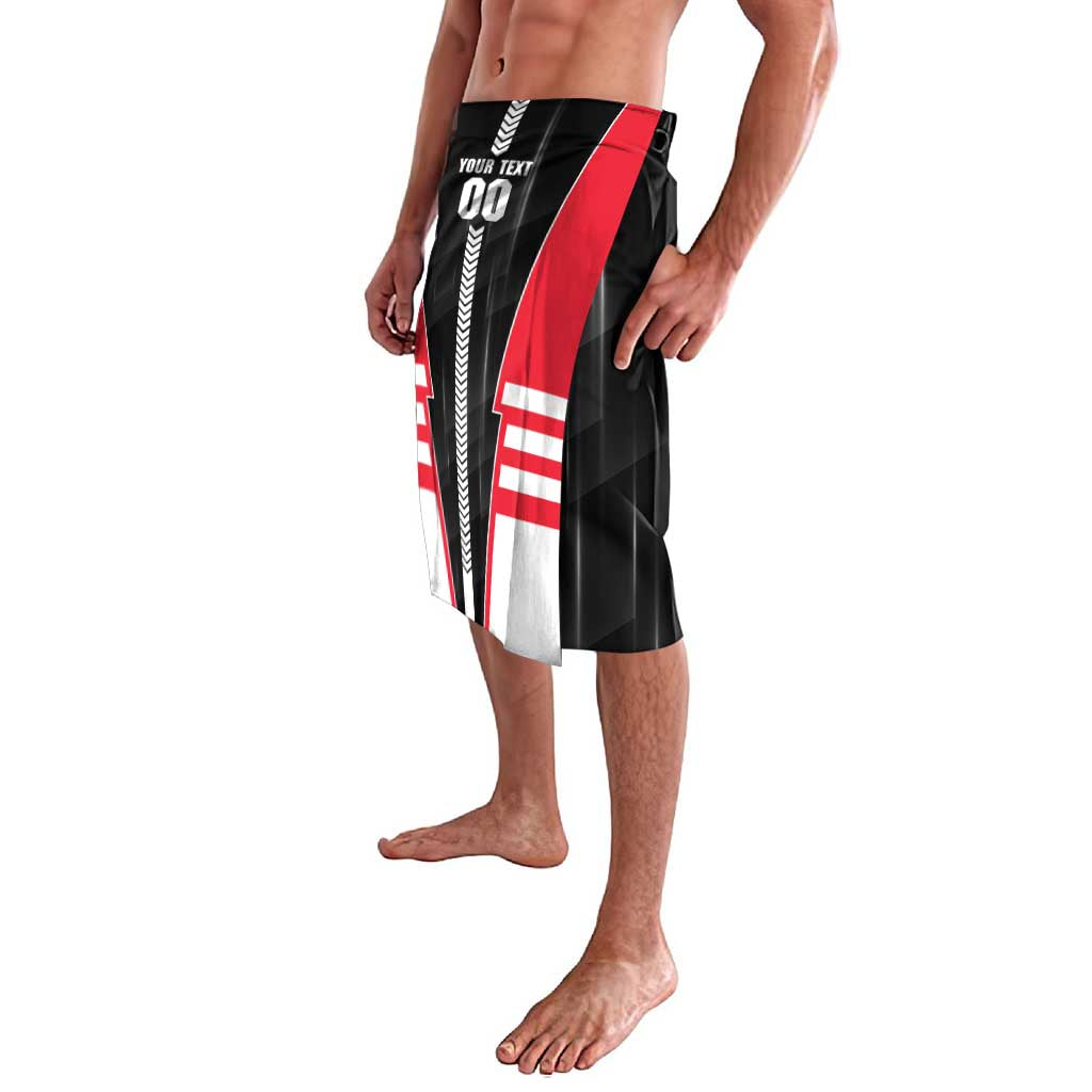 Personalized St Kilda Saints Lavalava Modern Geometric Sports Graphic Style