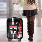 St Kilda Saints Luggage Cover Modern Geometric Sports Graphic Style