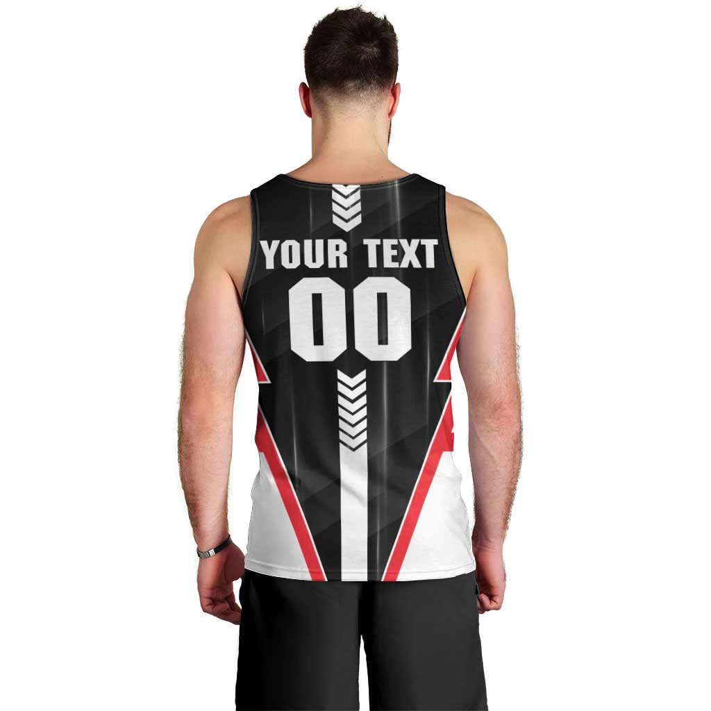 Personalized St Kilda Saints Men Tank Top Modern Geometric Sports Graphic Style