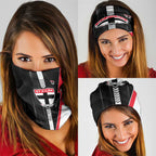 St Kilda Saints Neck Gaiter Modern Geometric Sports Graphic Style