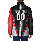 Personalized St Kilda Saints Padded Jacket Modern Geometric Sports Graphic Style