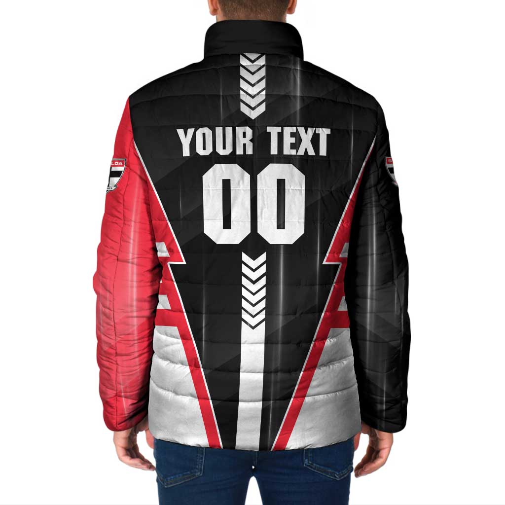 Personalized St Kilda Saints Padded Jacket Modern Geometric Sports Graphic Style