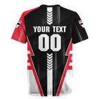 Personalized St Kilda Saints Rugby Jersey Modern Geometric Sports Graphic Style