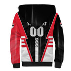 Personalized St Kilda Saints Sherpa Hoodie Modern Geometric Sports Graphic Style