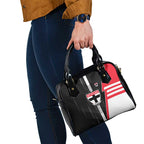 St Kilda Saints Shoulder Handbag Modern Geometric Sports Graphic Style