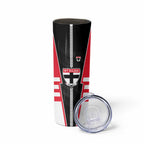 Personalized St Kilda Saints Skinny Tumbler Modern Geometric Sports Graphic Style