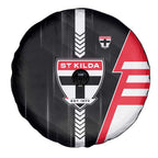 St Kilda Saints Spare Tire Cover Modern Geometric Sports Graphic Style
