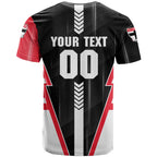 Personalized St Kilda Saints T Shirt Modern Geometric Sports Graphic Style