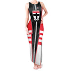 Personalized St Kilda Saints Tank Maxi Dress Modern Geometric Sports Graphic Style