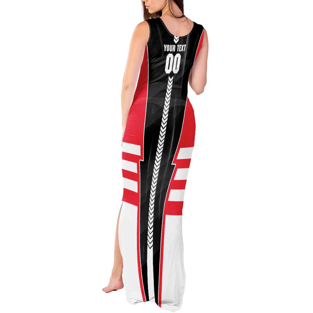 Personalized St Kilda Saints Tank Maxi Dress Modern Geometric Sports Graphic Style