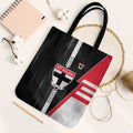 St Kilda Saints Tote Bag Modern Geometric Sports Graphic Style