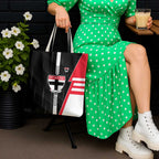 St Kilda Saints Tote Bag Modern Geometric Sports Graphic Style