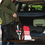 St Kilda Saints Travel Bag Modern Geometric Sports Graphic Style