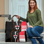 St Kilda Saints Travel Bag Modern Geometric Sports Graphic Style