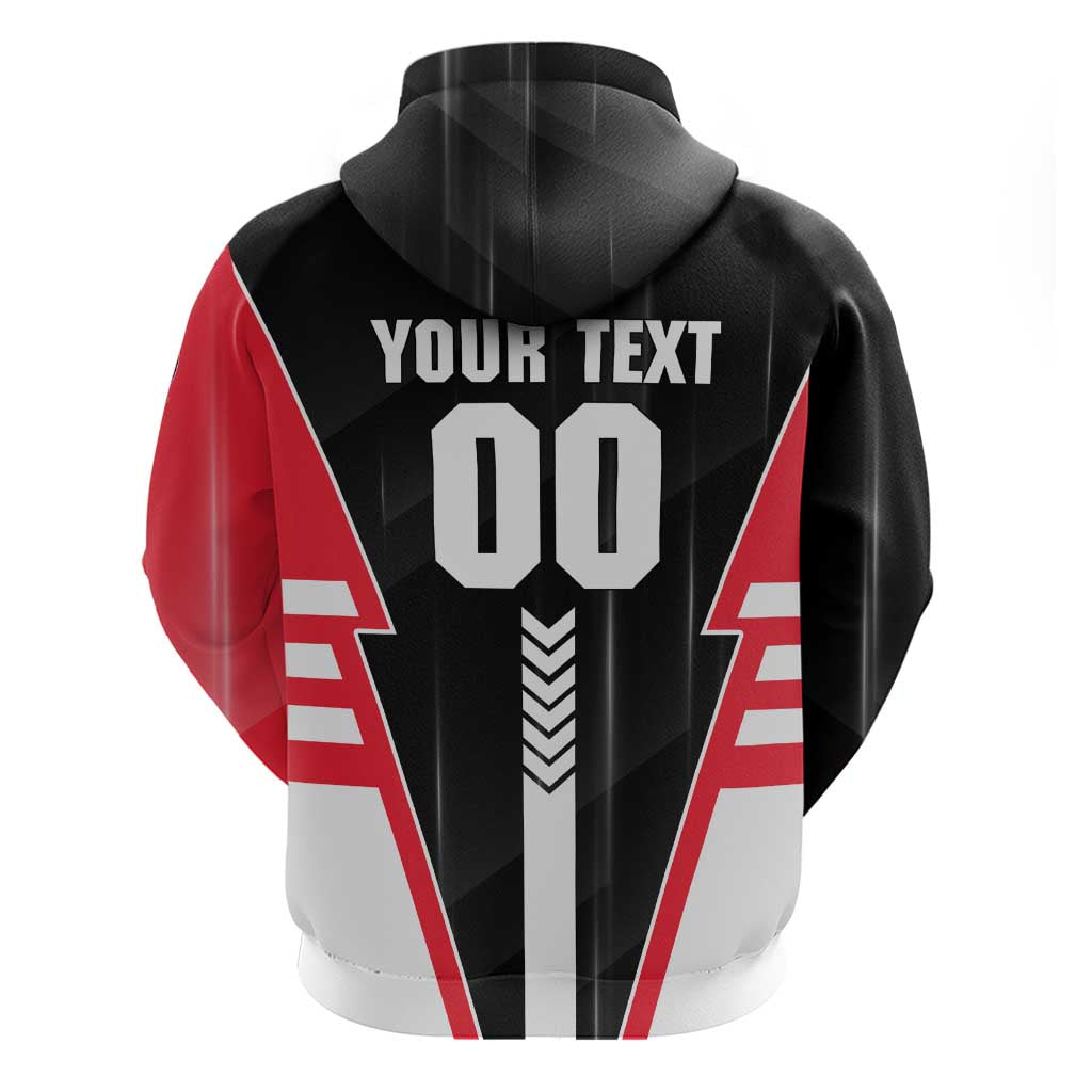 Personalized St Kilda Saints Zip Hoodie Modern Geometric Sports Graphic Style
