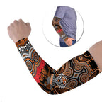 ANZAC Day Wests Tigers Arm Sleeves Military Memorial Aboriginal Indigenous Art