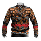 ANZAC Day Wests Tigers Baseball Jacket Military Memorial Aboriginal Indigenous Art