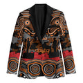 ANZAC Day Wests Tigers Blazer Military Memorial Aboriginal Indigenous Art
