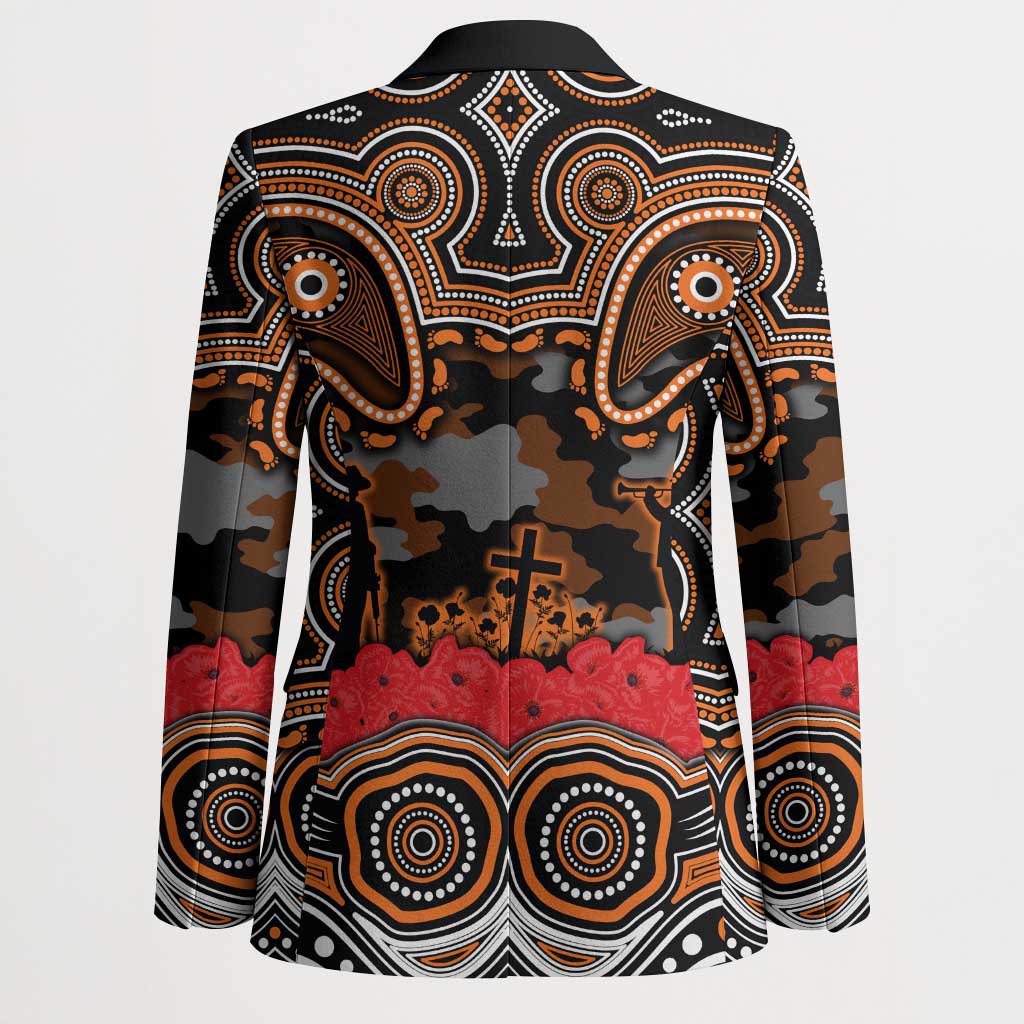 ANZAC Day Wests Tigers Blazer Military Memorial Aboriginal Indigenous Art