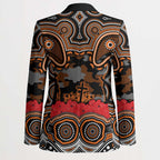 ANZAC Day Wests Tigers Blazer Military Memorial Aboriginal Indigenous Art