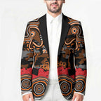 ANZAC Day Wests Tigers Blazer Military Memorial Aboriginal Indigenous Art