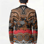 ANZAC Day Wests Tigers Blazer Military Memorial Aboriginal Indigenous Art