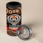 ANZAC Day Wests Tigers 4 in 1 Can Cooler Tumbler Military Memorial Aboriginal Indigenous Art