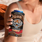 ANZAC Day Wests Tigers 4 in 1 Can Cooler Tumbler Military Memorial Aboriginal Indigenous Art