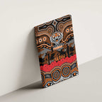 ANZAC Day Wests Tigers Canvas Wall Art Military Memorial Aboriginal Indigenous Art