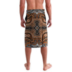 ANZAC Day Wests Tigers Lavalava Military Memorial Aboriginal Indigenous Art