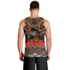 ANZAC Day Wests Tigers Men Tank Top Military Memorial Aboriginal Indigenous Art