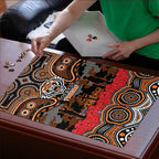 ANZAC Day Wests Tigers Puzzle Military Memorial Aboriginal Indigenous Art