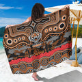 ANZAC Day Wests Tigers Sarong Military Memorial Aboriginal Indigenous Art