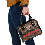 ANZAC Day Wests Tigers Shoulder Handbag Military Memorial Aboriginal Indigenous Art