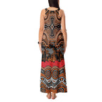ANZAC Day Wests Tigers Tank Maxi Dress Military Memorial Aboriginal Indigenous Art