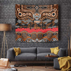 ANZAC Day Wests Tigers Tapestry Military Memorial Aboriginal Indigenous Art