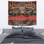 ANZAC Day Wests Tigers Tapestry Military Memorial Aboriginal Indigenous Art