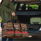 ANZAC Day Wests Tigers Travel Bag Military Memorial Aboriginal Indigenous Art