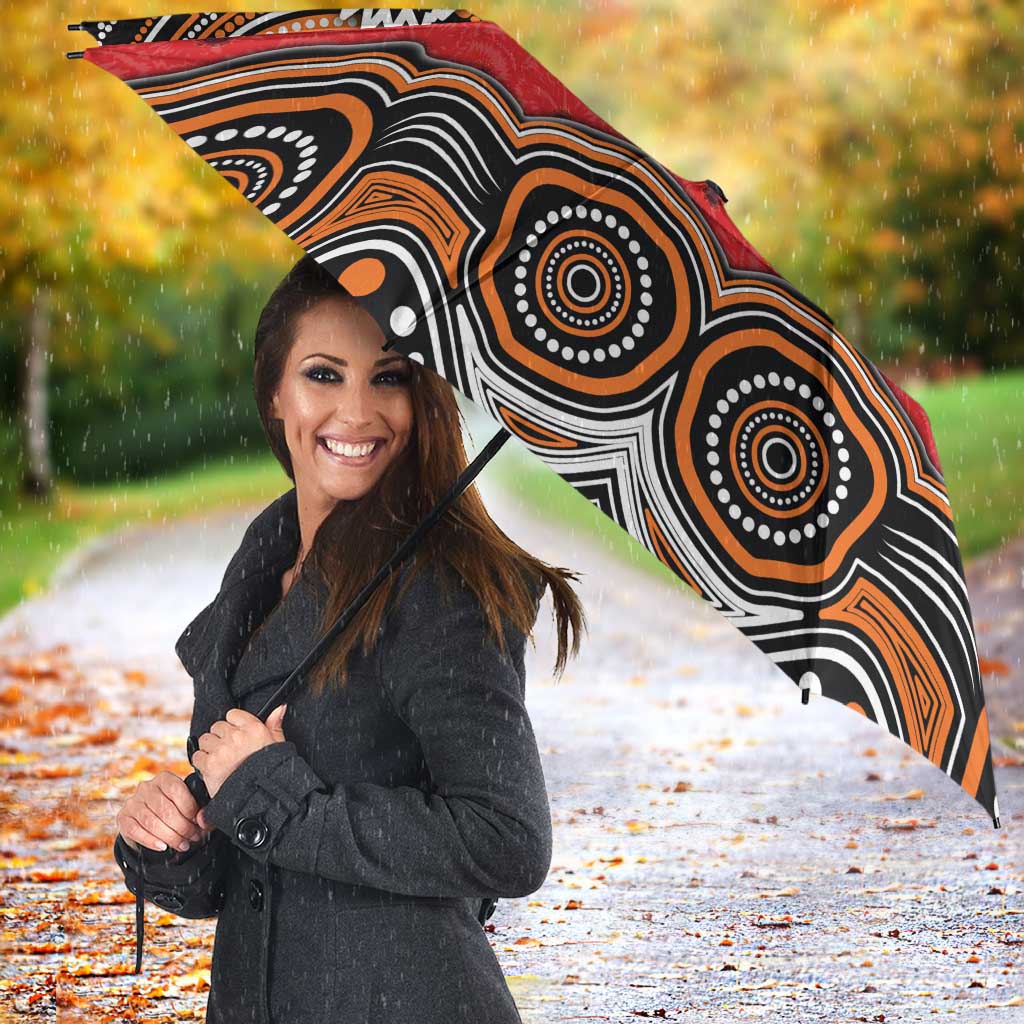 ANZAC Day Wests Tigers Umbrella Military Memorial Aboriginal Indigenous Art