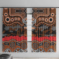 ANZAC Day Wests Tigers Window Curtain Military Memorial Aboriginal Indigenous Art