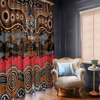 ANZAC Day Wests Tigers Window Curtain Military Memorial Aboriginal Indigenous Art