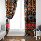 ANZAC Day Wests Tigers Window Curtain Military Memorial Aboriginal Indigenous Art